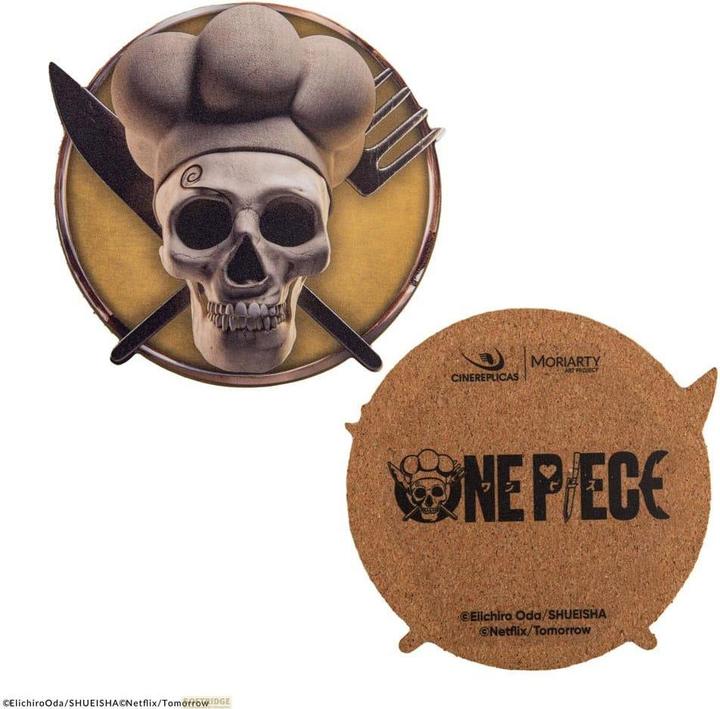 Image du produit Cinereplicas One Piece Coasters Pack 4 Characters #2 (4x, Dessous de verre)