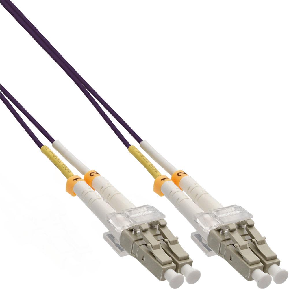 InLine LWL Duplex Kabel (CAT6, 1 m), Netzwerkkabel