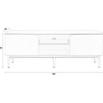 Zuiver, Kommode + Sideboard, Cayo Sideboard Low (155 x 40 x 55 cm)