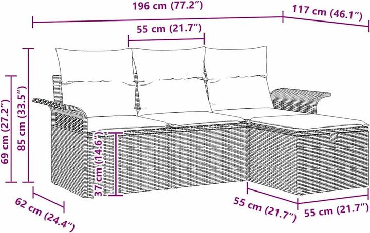 Produktbild vidaXL Lexie