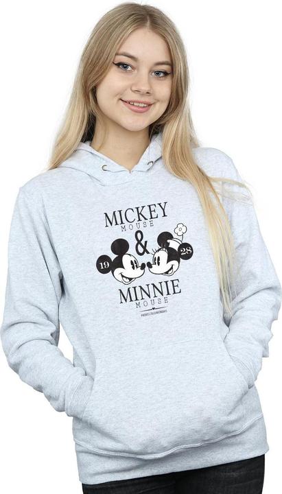 Immagine prodotto Disney Mickey And Minnie Mouse Mousecrush Mondays Felpa con Cappuccio Donna (S)