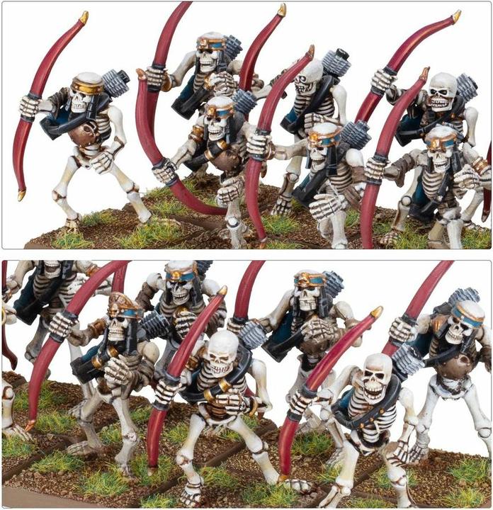 Actual product image Games Workshop Warhammer The Old World - TKoK Skeleton Warriors (Plastic)
