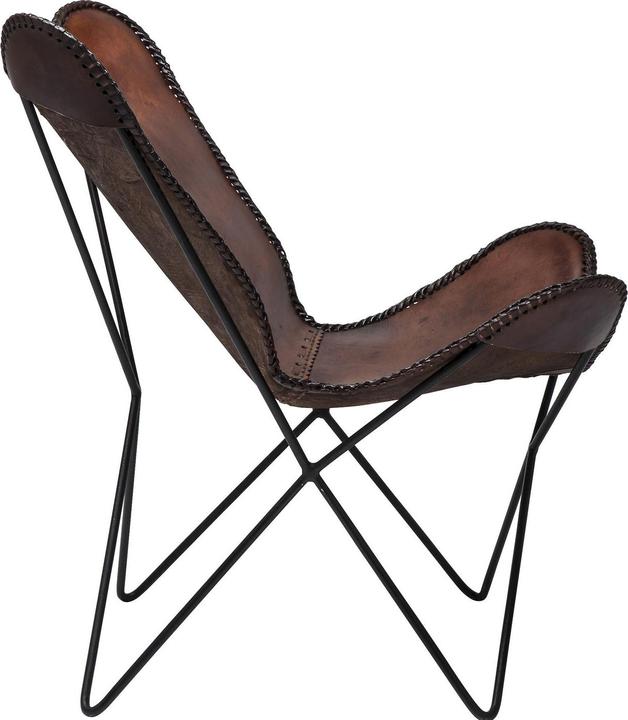 Image du produit Kare Design Fauteuil Butterfly Brown Eco