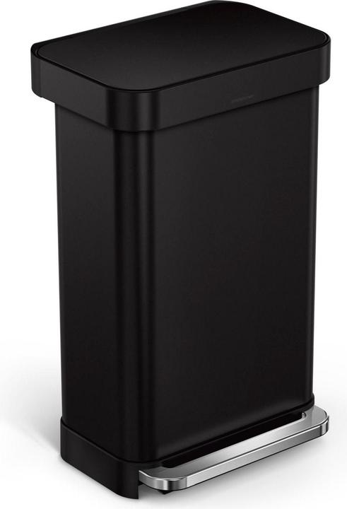 Actual product image Simplehuman Pedal bin 45 l, matt black (45 l)