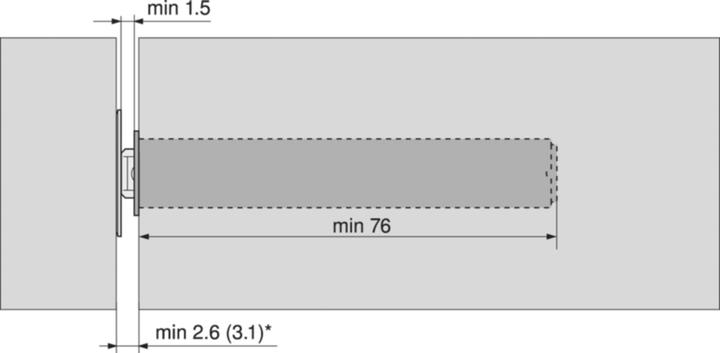 Produktbild Blum TIP ON 956A