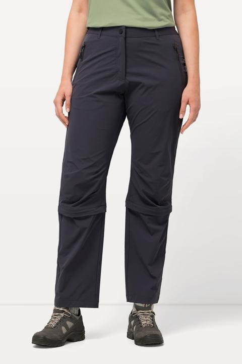 Immagine prodotto Ulla Popken Pantaloni zip-off regolabili in lunghezza in materiale ad asciugatura rapida (64)