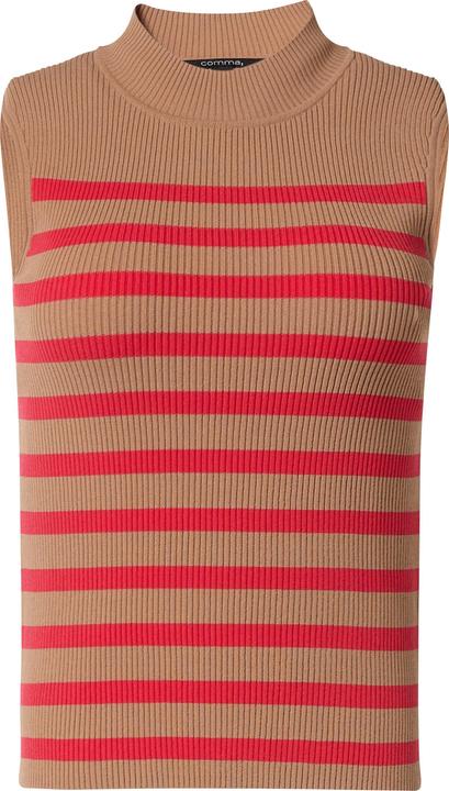 Immagine prodotto Comma Strickpullunder Strickpullunder mit Rippstruktur und Stehkragen (36)