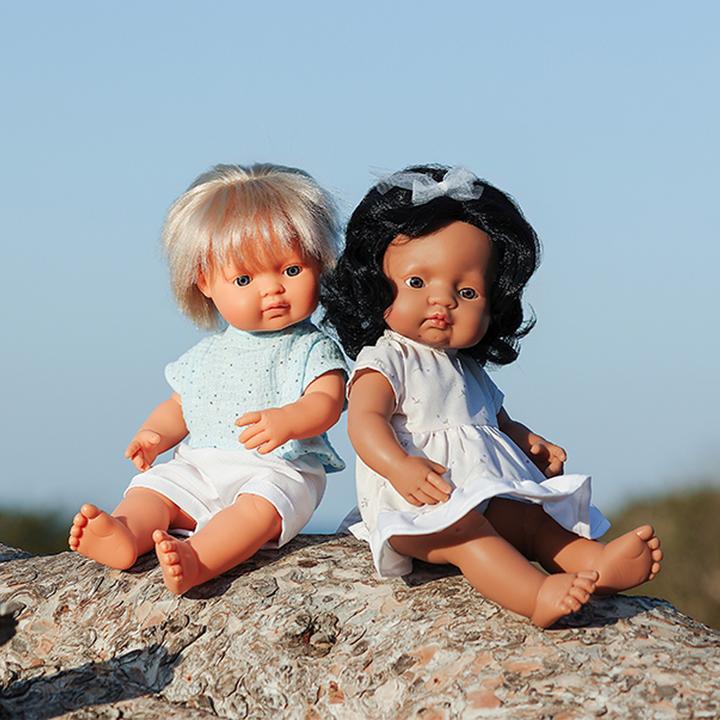 Actual product image Miniland PUPPE LATEINAM.MÄDCH.38CM MF&M