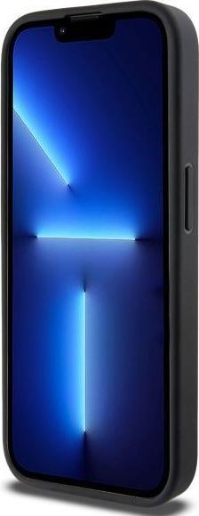 Produktbild DKNY - Leather Hardcase Grained PU Metal Logo MagSafe (DKHMP15LPGHLME) - iPhone 15 Pro - Beige (Apple iPhone 15 Pro)