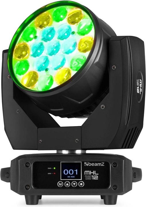 Image du produit BeamZ MHL1912, Type : Moving Head, Source lumineuse : LED, Équipement (12 W, LED)
