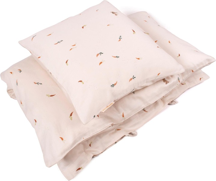 Actual product image Filibabba Baby bed linen GOTS - Carrot Thief (70 x 100 cm)
