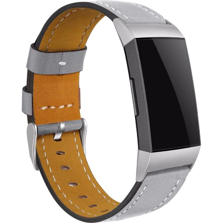 Thumbnail - Strap-it Armband (Leder, Charge 4), Uhrenarmband, Grau