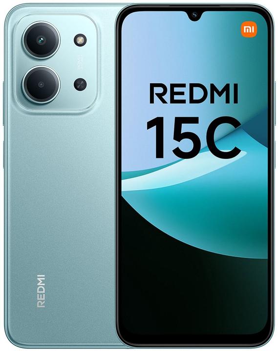 Xiaomi Redmi 15C 5G (256 GB, Mintgroen, 6.90", Dubbele SIM, 5G)