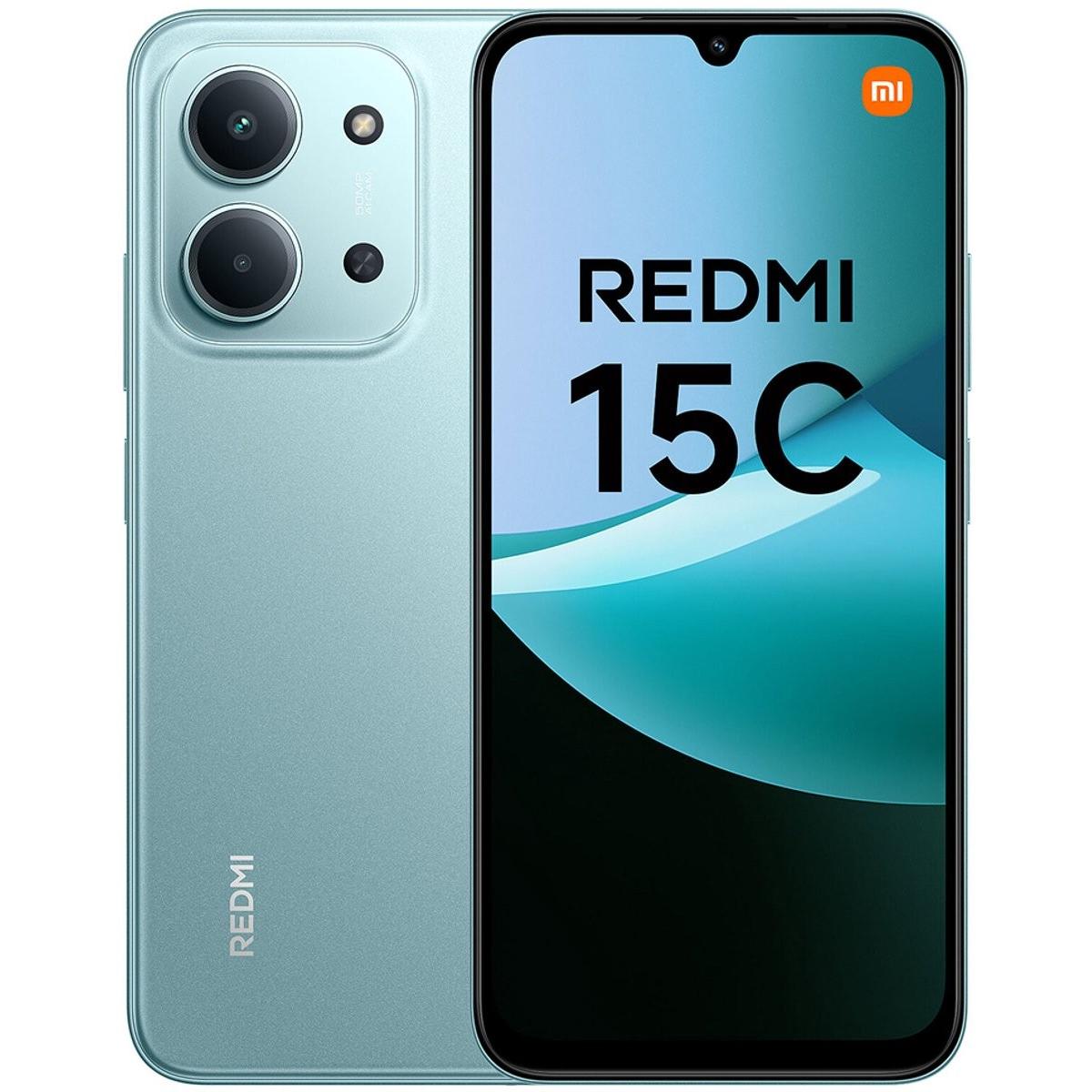 Xiaomi Redmi 15C 5G (256 GB, Mint Green, 6.90", Dual SIM, 5G), Smartphone, Grün