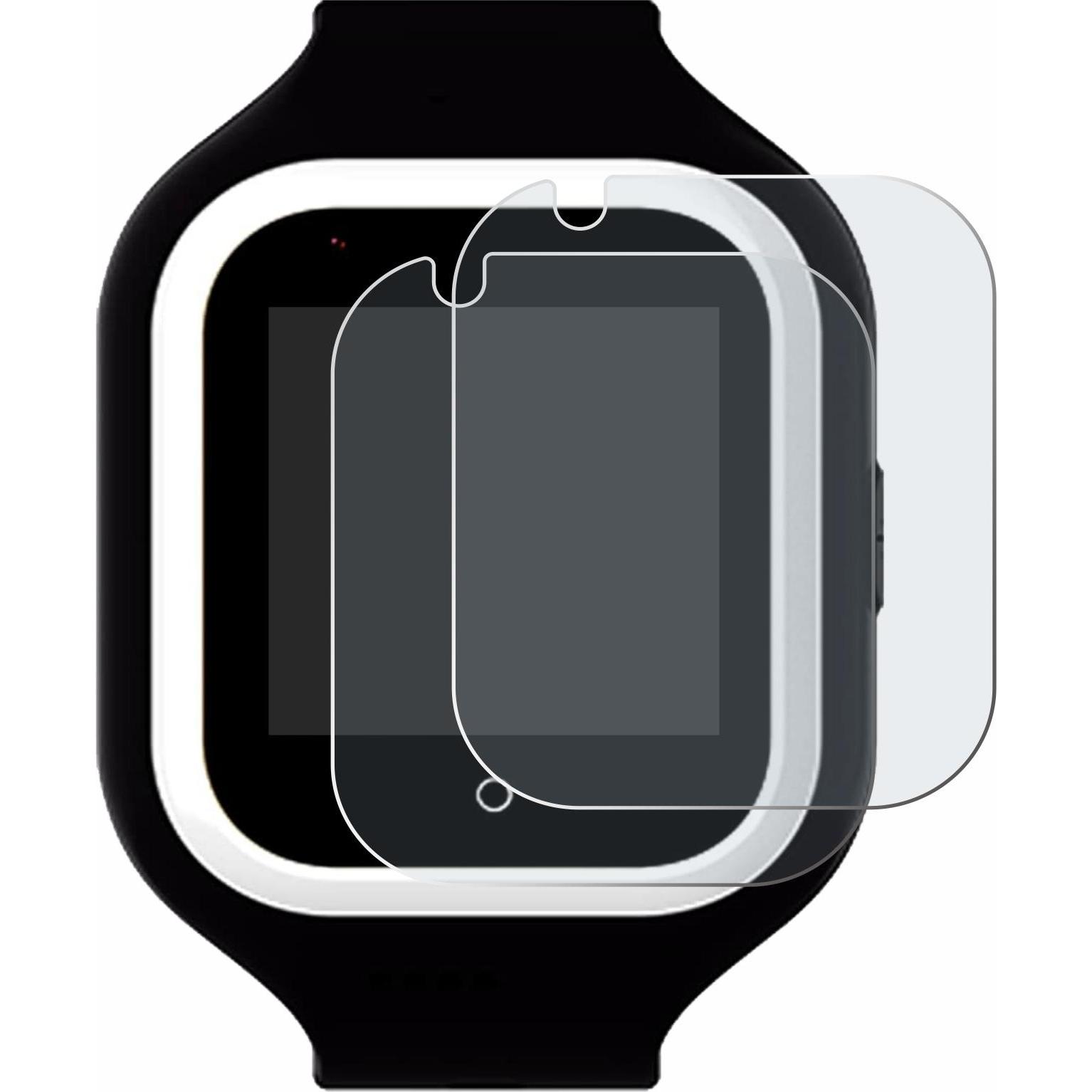 Thumbnail - BROTECT Entspiegelungs-Schutzfolie Displayschutz Matt, Smartwatch Schutzfolie, Grau