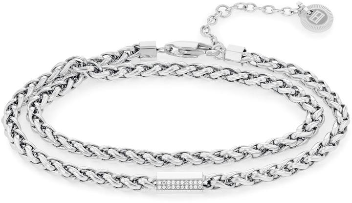 Immagine prodotto Tommy Hilfiger Bracciale doppio in acciaio 2780875 (Acciaio)