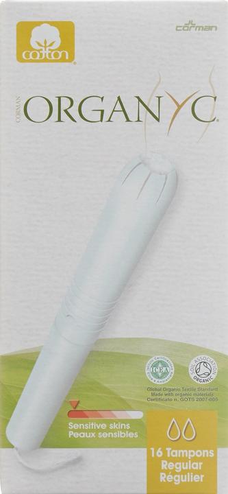 Produktbild Organyc Tampons Regular mit Applikator (16 x, Normal)
