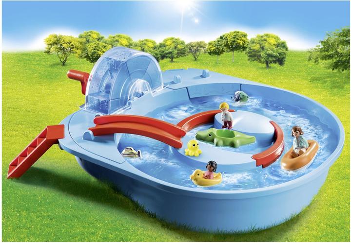 Produktbild Playmobil Fröhliche Wasserbahn (70267, Playmobil 1.2.3)