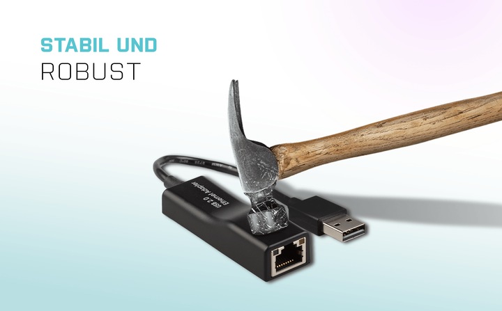 Image du produit i-tec USB 2.0 zu (USB, RJ45 (1x))