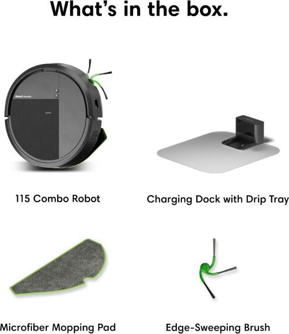 Produktbild iRobot Roomba® 115 Combo Robot Schwarz