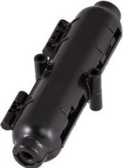 Actual product image LogiLink Protective box for cable connections and extensions, IP54, black (Network coupling)