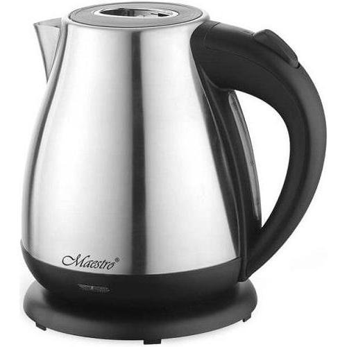 Maestro Electric kettle 1.7l MR-036, Wasserkocher, Silber