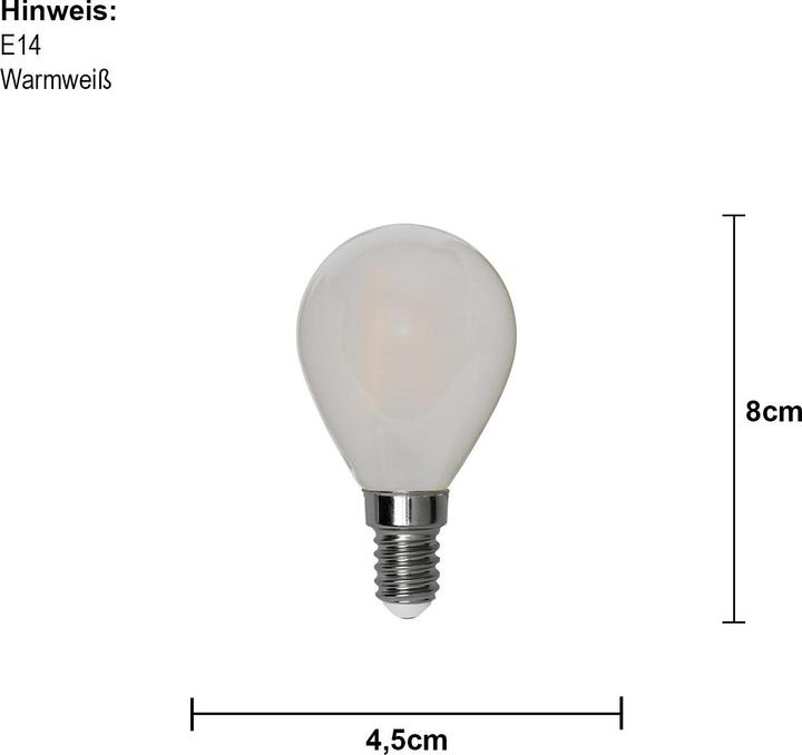 Produktbild Star Trading LED Lamp E14 Frosted Duo Pack (E14, 150 lm, 2x)