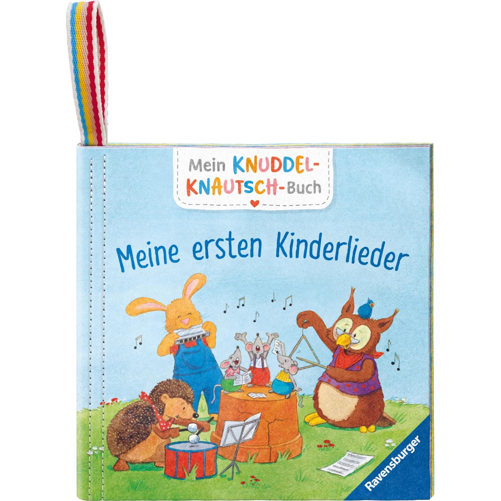 Ravensburger, Babybücher, Mein Knuddel-Knautsch-Buch: Meine ersten Kinderlieder robust, waschbar und federleicht. Prakti...