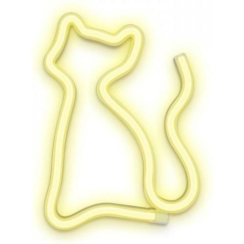 Forever Light, Weihnachtsbeleuchtung, Neon LED Licht CAT warmweiss Fledermaus + USB FLNEO3