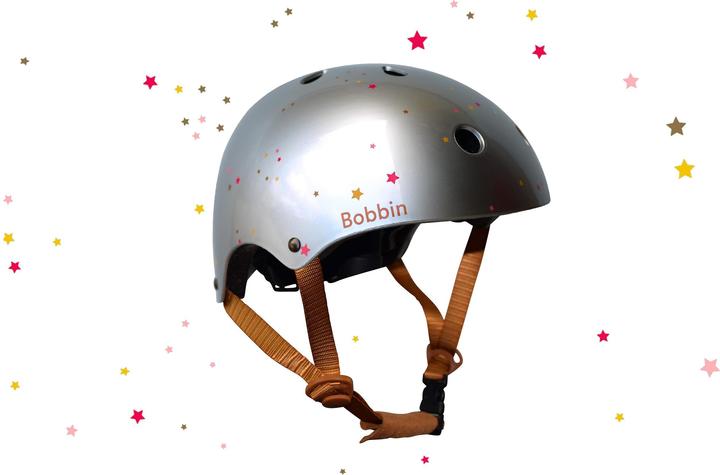 Produktbild Bobbin Helm Starling silberfarben (48 - 54 cm)