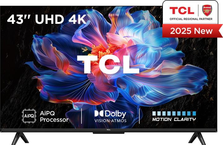 Produktbild TCL 43V6C 108 cm (43) (43", LED, 4K, 2025)