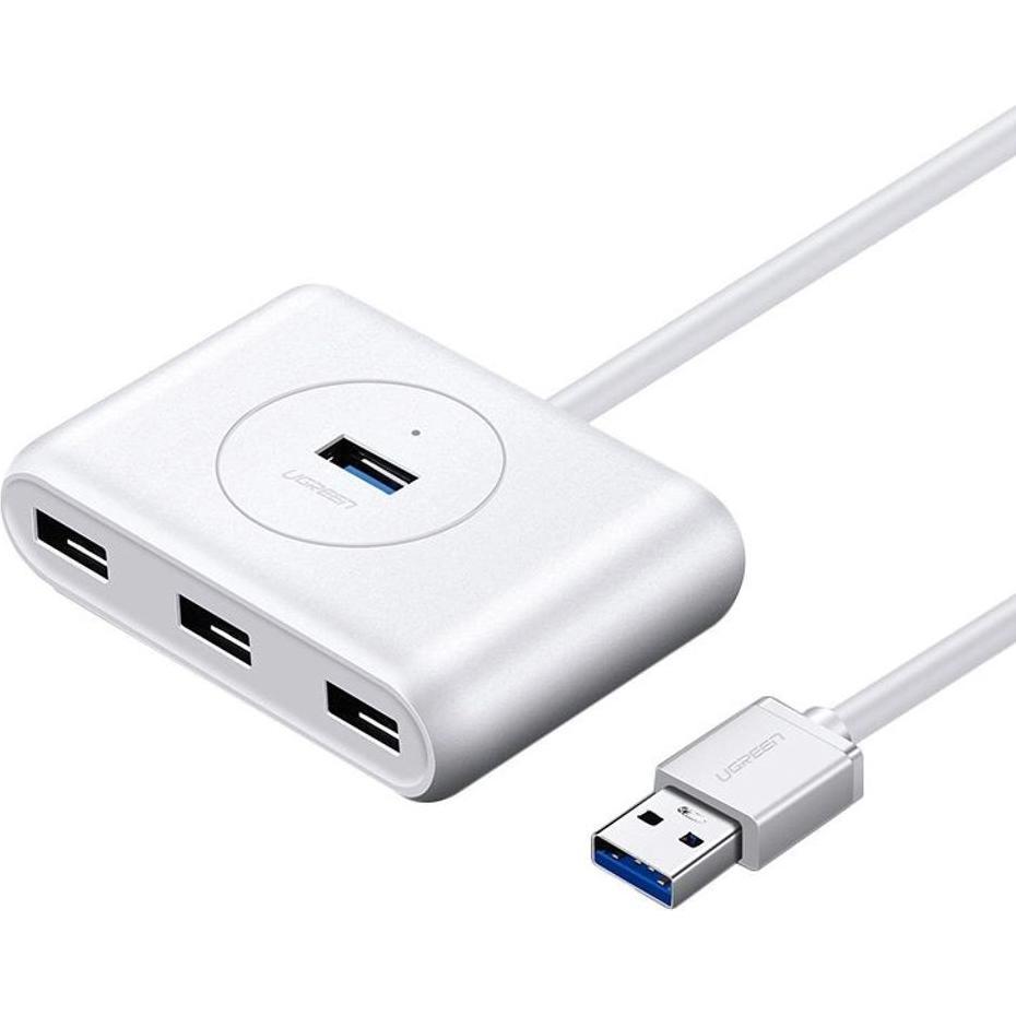 Ugreen multifunction USB HUB Type c - 4 x USB 3.0 1m white (CR113) (113)
