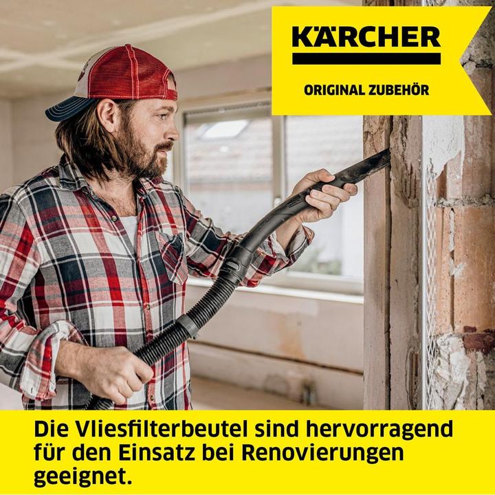 Actual product image Kärcher VliesfiLITerbeutel Renovierung
