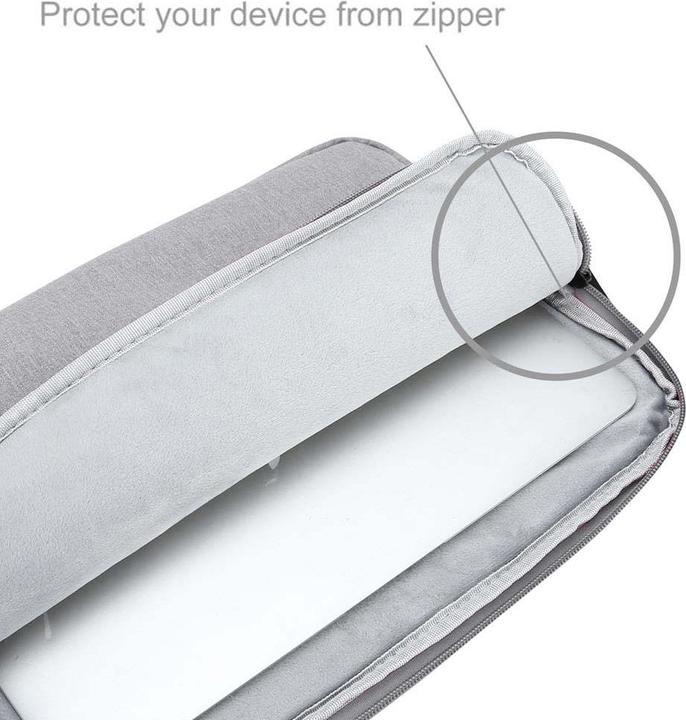 Produktbild Cadorabo Stoff Laptoptasche 13.3 Zoll (13.30", Universal)