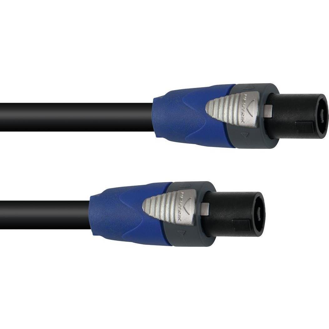 Psso Lautsprecherkabel Speakon 2x4 15m sw (15 m), Lautsprecherkabel