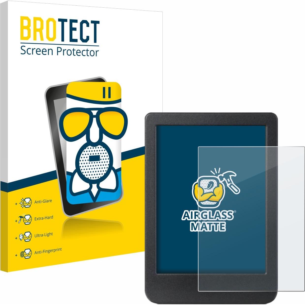 BROTECT AirGlass Panzerglasfolie Matt, eReader Zubehör, Grau