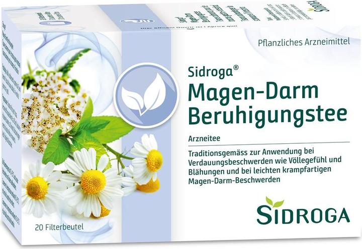 Produktbild Sidroga Magen Dar Beruhigungst 20 Btl 2g (20 Stück, 672 ml, 90 g)