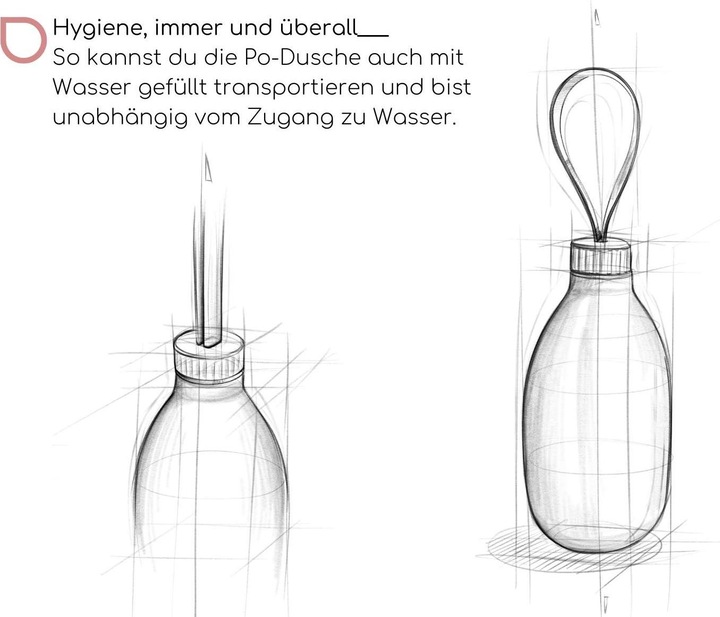 Produktbild Bidetlity Schraubverschlussdeckel (136 ml, Intimdusche)