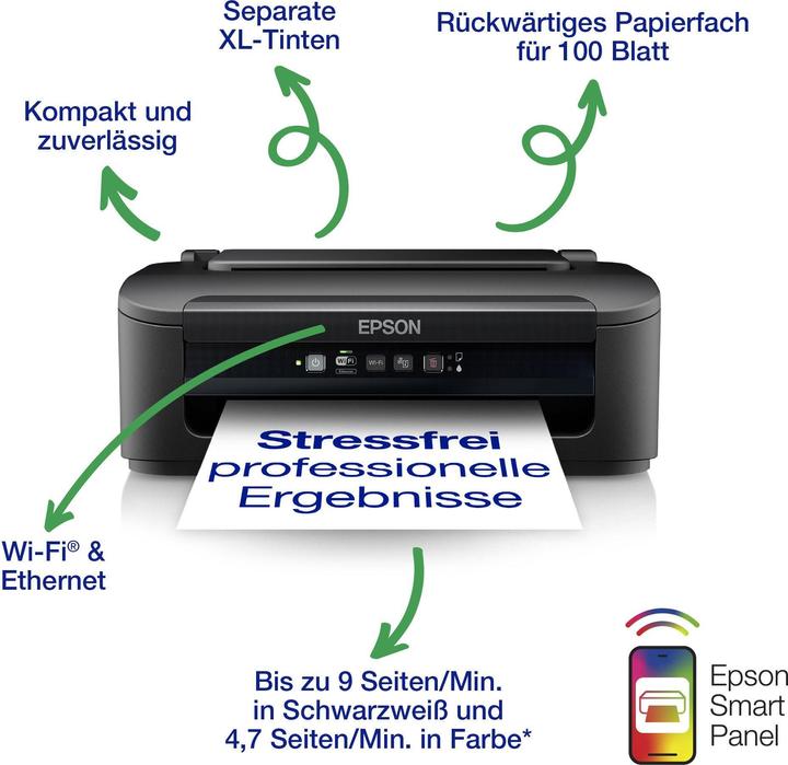 Produktbild Epson WorkForce WF-2110W (Tintenpatrone, Farbe)