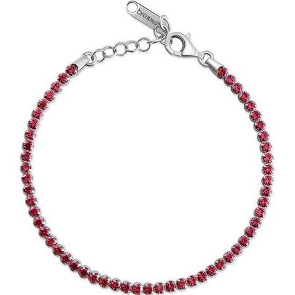 Brosway, Armschmuck, Decent Naxos BNX20 Gold Plated Chain Bracelet - Length: 22 cm, (22 cm, Silber)