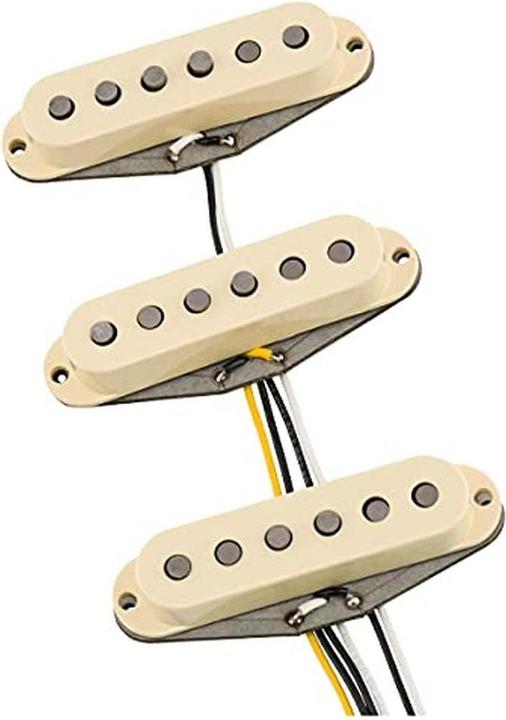 Image du produit Fender Vintera &apos60s Vintage Stratocaster Pickup Set Vintage White (set van 3) (Capteurs d'instruments)