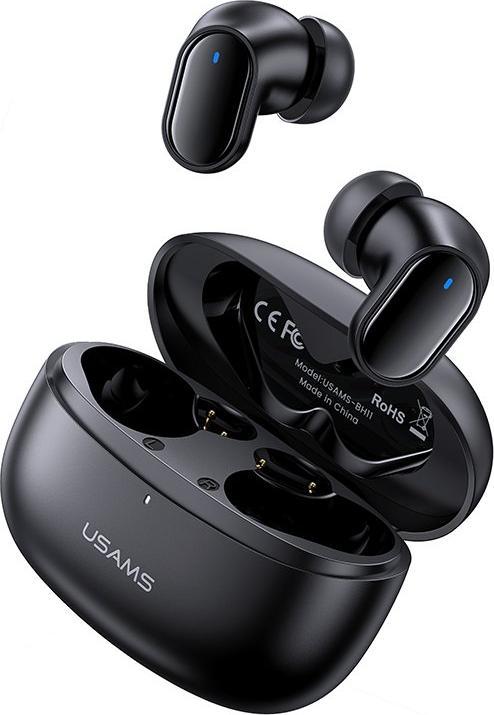 Produktbild Usams Słuchawki Bluetooth 5.1 TWS BH series bezprzewodowe czerwony/red BHUBH03 (ANC, 5 h, Kabellos)