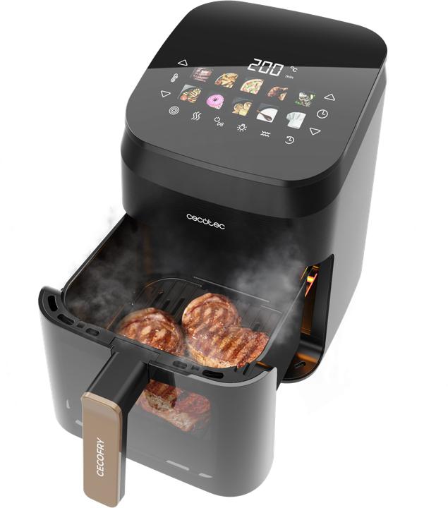Actual product image Cecotec Cecofry&Grill Smokin' 4500, black