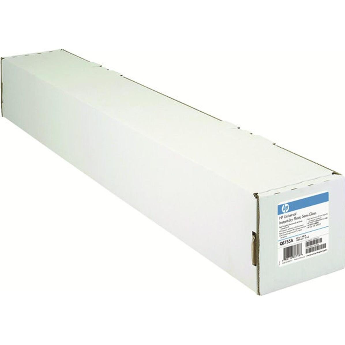 HP Universal instant-dry semi-gloss photo paper inkjet roll 1-pack (190 g/m², Rolle (106.7 cm x 61 m