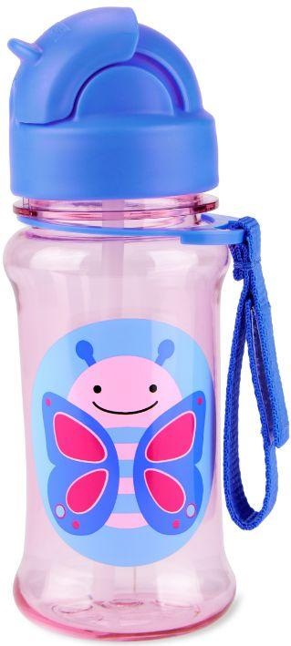 Produktbild Skiphop Zoo Tritan Trinkflasche Schmetterling