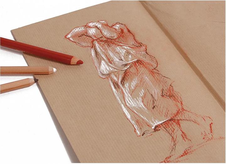 Actual product image Clairefontaine Dry techniques (90 g/m², 25 x)