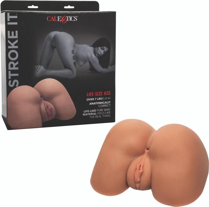 Image du produit CalExotics Stroke It™ Life-size Ass - Brown