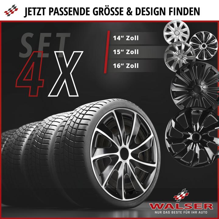 Produktbild Walser Radzierblenden (4 Stück, 15")