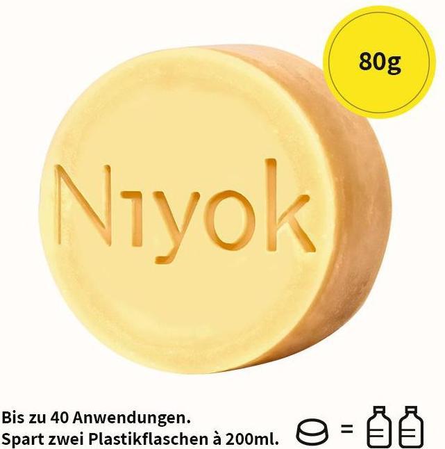 Actual product image Niyok 2in1 Vitamina (Solid shampoo)
