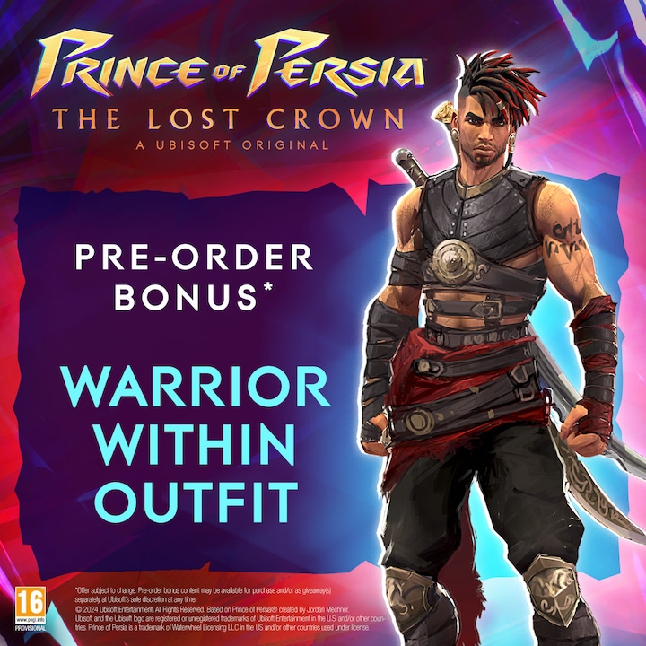 Actual product image Ubisoft Prince of Persia: The Lost Crown (PS4)